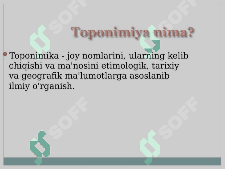 Toponomika 2