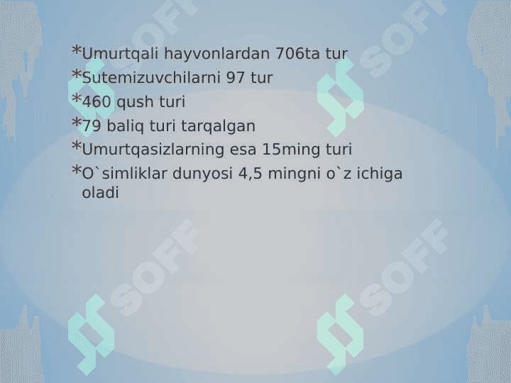 O'zbekistondagi qo'riqxonalar 2