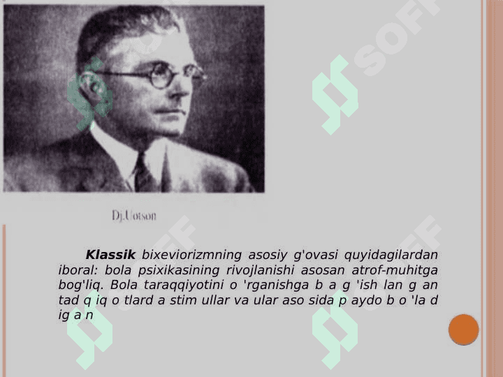 UOTSONNING BEXEVIORISTIK NAZARIYASI 5