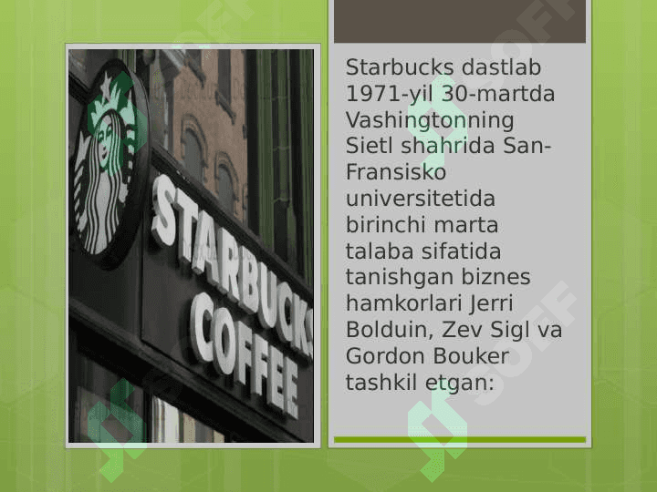 Starbucks kompaniyasi 7