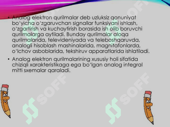 KUCHAYTIRGICHLARDA SIGNALNI KUCHAYTIRISH PROTSESSINI GRAFIK ORQALI IFODALASH. YONG‘IN XAVFSIZLIGINI TA’MINLASH CHORA TADBIRLARI 4
