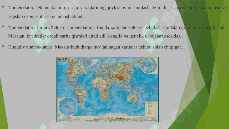 Mashtab va nomenklatura 4