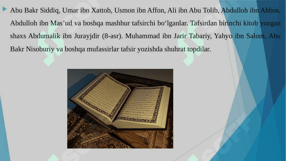 Mustaqillik yillarida Qur'onning o'zbek tiliga tarjima qilinishi va tafsirlari haqida 4