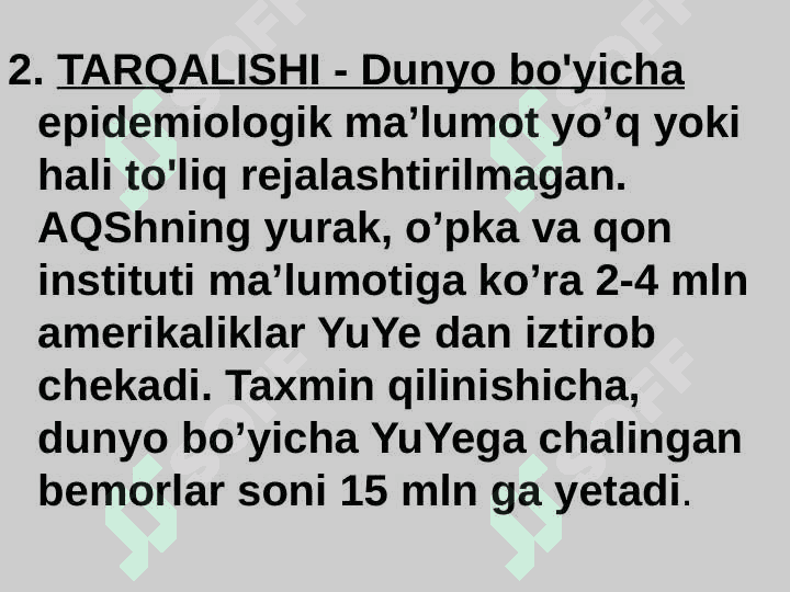 YURAK YETISHMOVCHILIGI 5