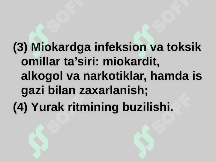 YURAK YETISHMOVCHILIGI 7