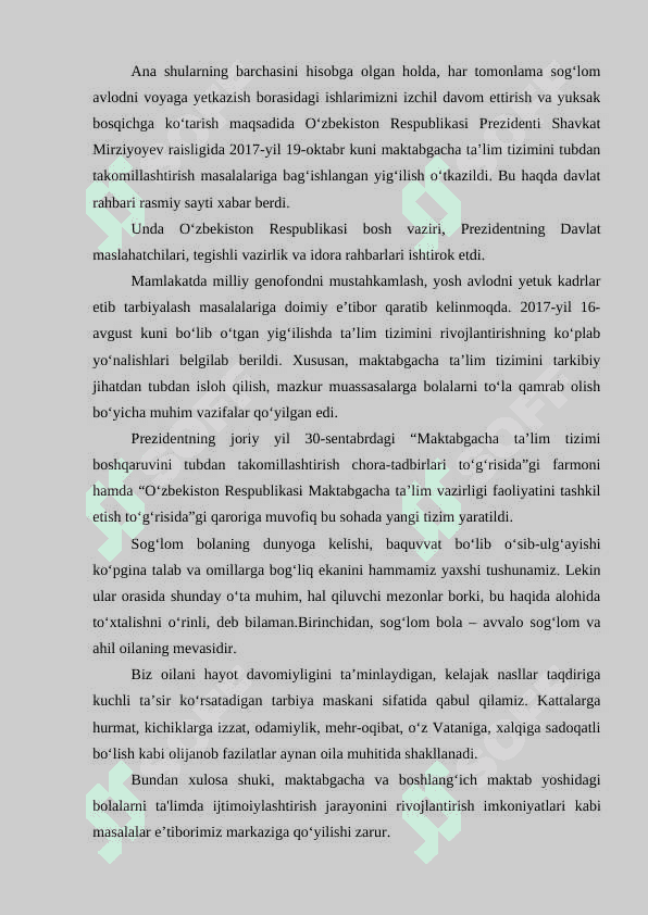 MAKTABGACHA VA BOSHLANG‘ICH MAKTAB YOSHIDAGI BOLALARNI TA'LIMDA ISHTIMOIYLASHTIRISH JARAYONINING NAZARIY ASOSLARI 3