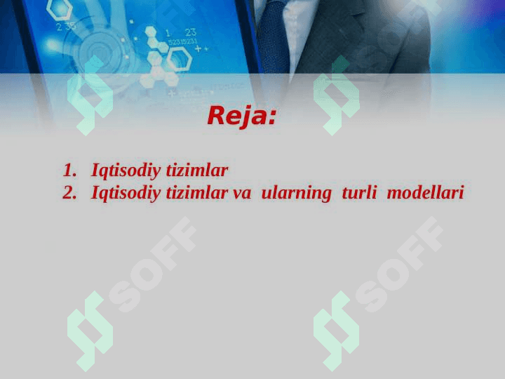 Iqtisodiyotda amaliy dasturiy ta'minotning o‘rni va ahamiyati 2