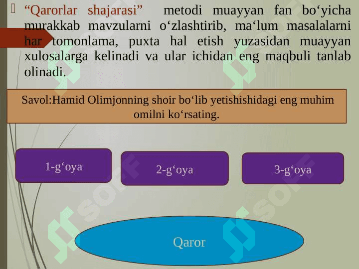 TINGLASH VA GAPIRISH MALAKASINI SHAKLLANTIRISH 6