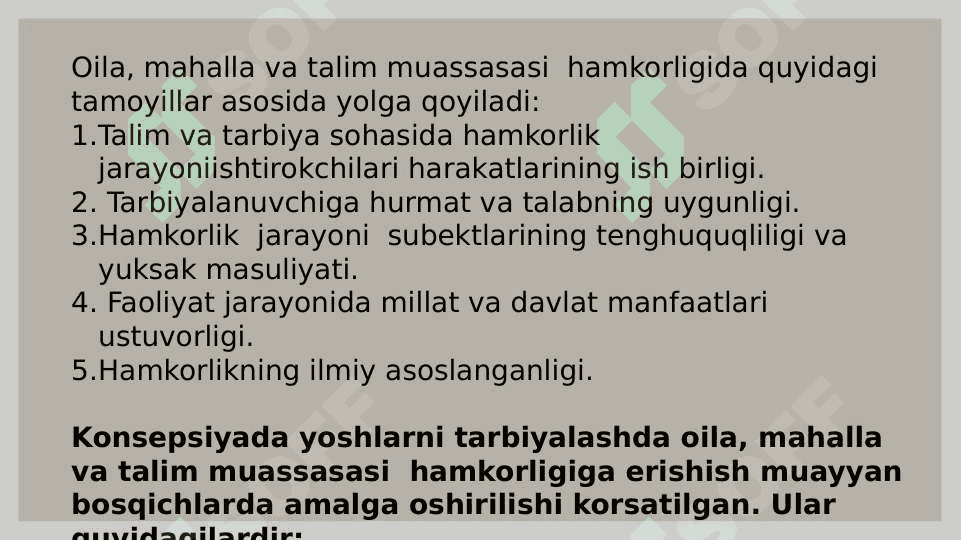 Taʼlim muassasasi o'quvchilarning ota-onalari bilan olib boradigan ish shakl va metodlari 6