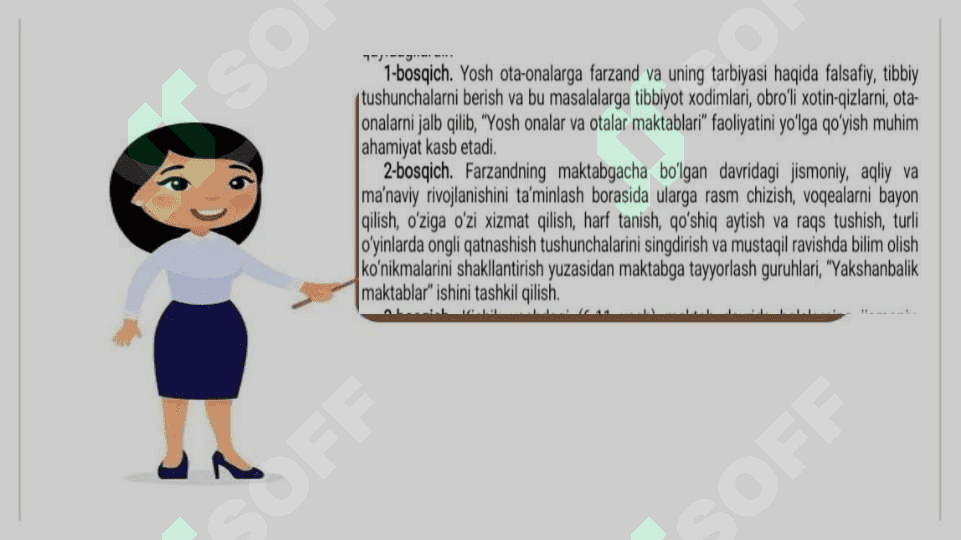 Taʼlim muassasasi o'quvchilarning ota-onalari bilan olib boradigan ish shakl va metodlari 7