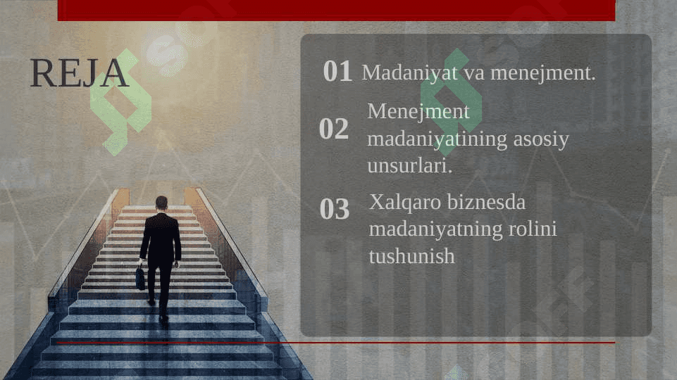 Menejment madaniyatining asosiy unsurlari 2