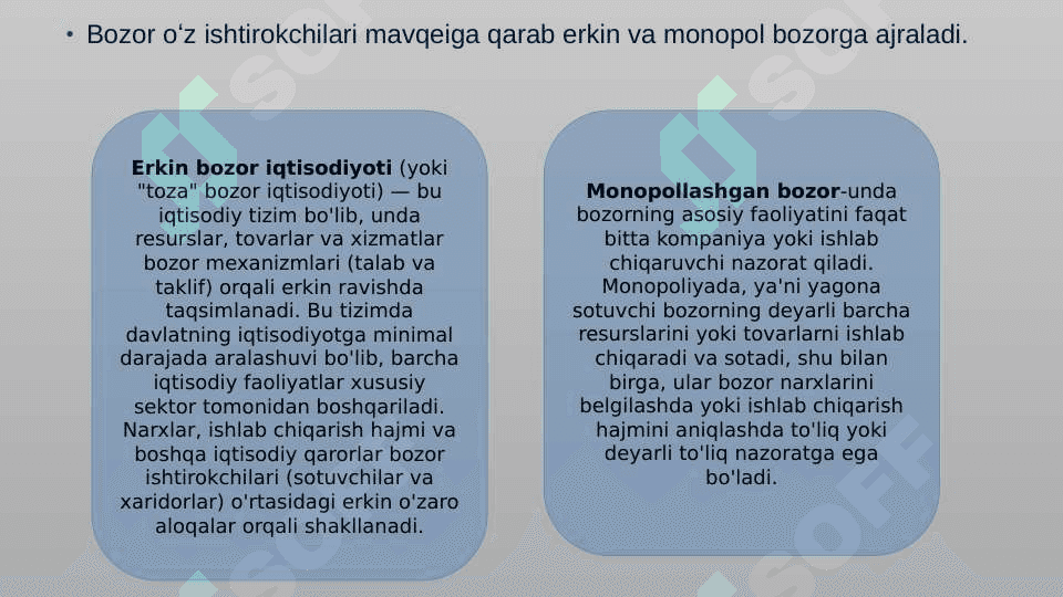 Bozor va uning o’ziga xos tomonlari 4