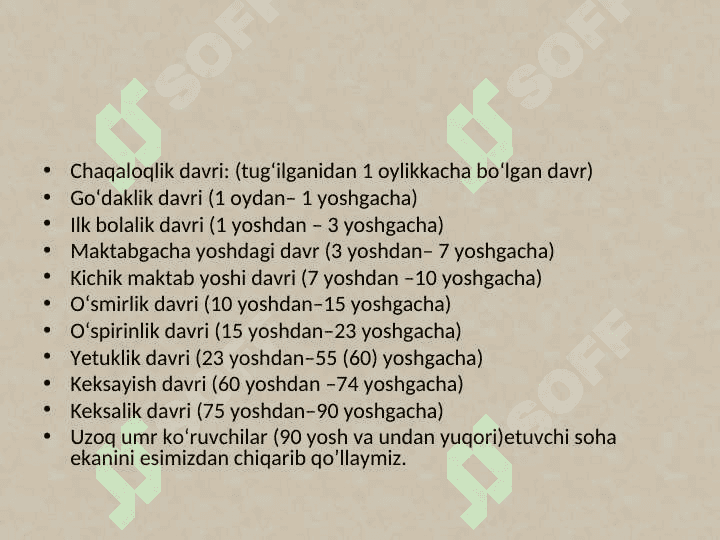 INSON PSIXIKASINING ONTOGENEZDA RIVOJLANISHI 3