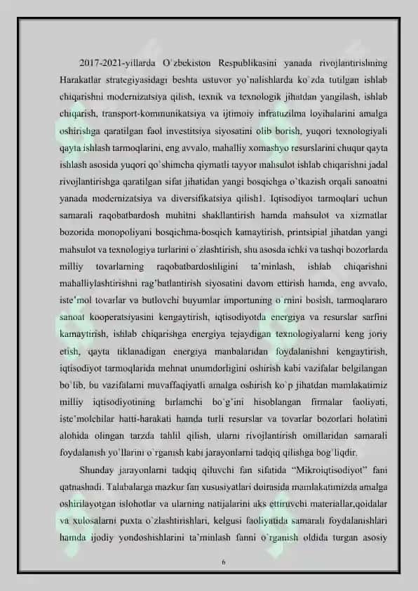 Asosiy makroiqtisodiy ko‘rsatkichlar va ularni tahlil qilish xususiyatlari kurs ishi 6