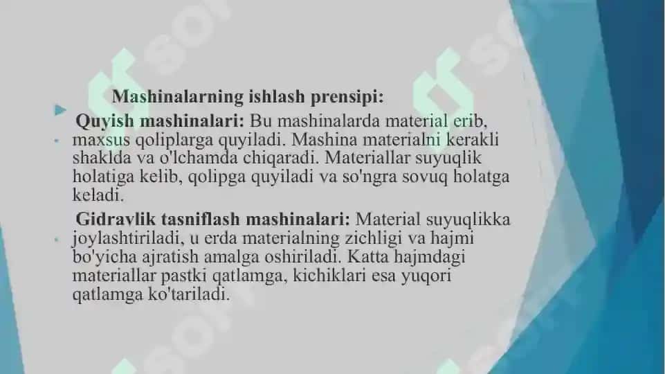 Qurilish industriyasi mustaqilish 8