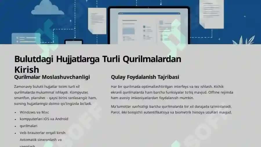 Bulutdagi Hujjatlar Bilan Ishlash: Zamonaviy Texnologiya Imkoniyatlari 4