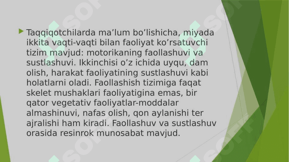 HARAKAT FAOLLIGI 7