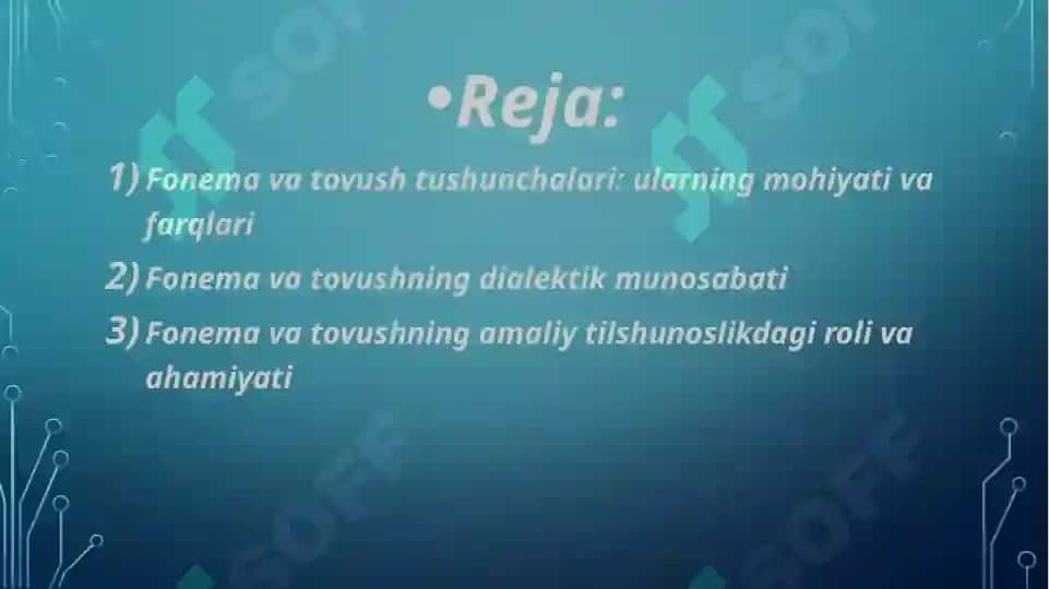 FONEMA VA TOVUSHNING DIALEKTIK MUNOSABATI 2