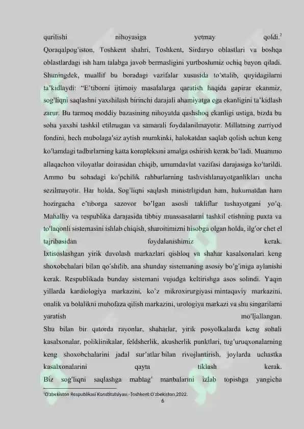 Mustaqillik yillarida ta’lim sohasida amalga oshirilgan islohotlar 6
