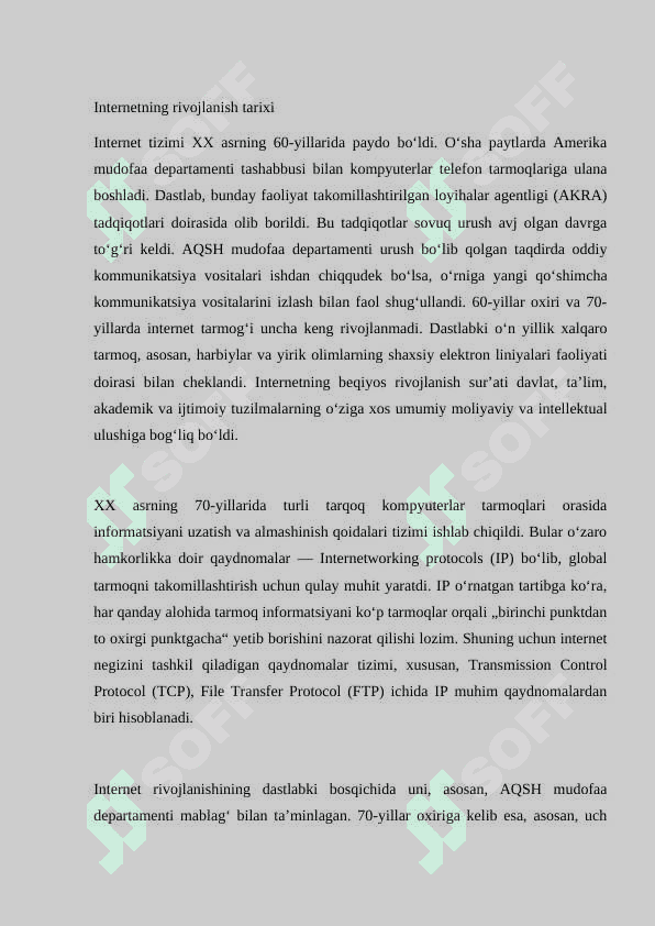 MOBIL INTERNET ALOQALARI 4