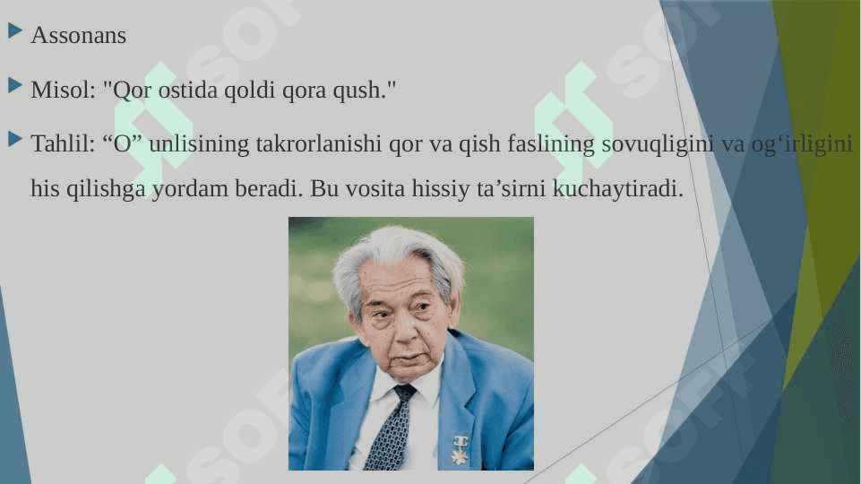 Said Ahmad asarlarida fonostilistik vositalarga misollar topish va uni tahlil qilish 4