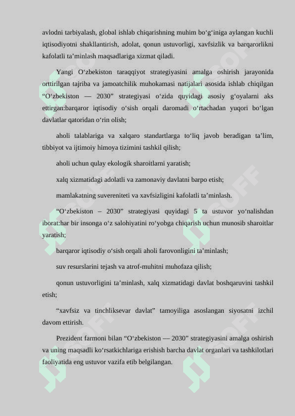 TARAQQIYOT STRATEGIYASI VA UNING MAZMUN MOHIYATI 6