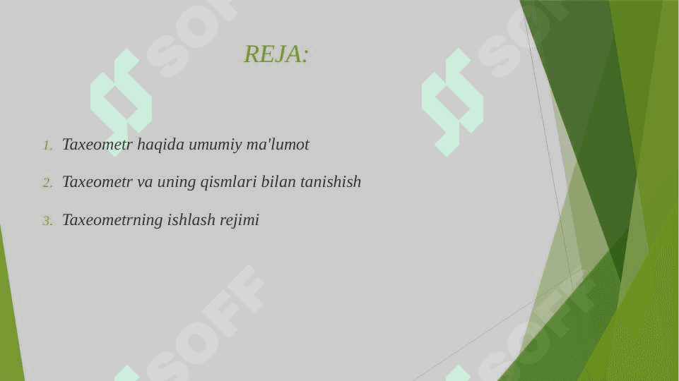 Taxeometr bilan ishlash 2