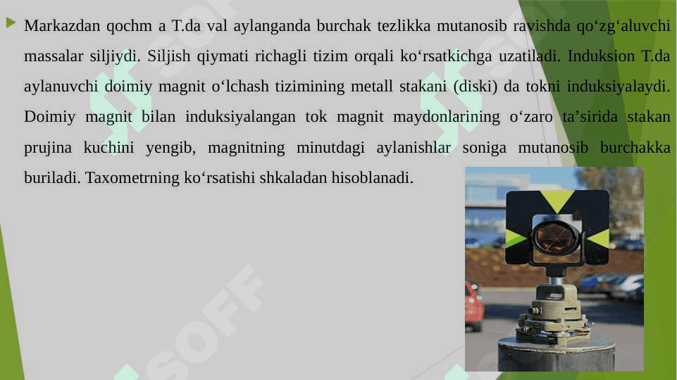 Taxeometr bilan ishlash 4