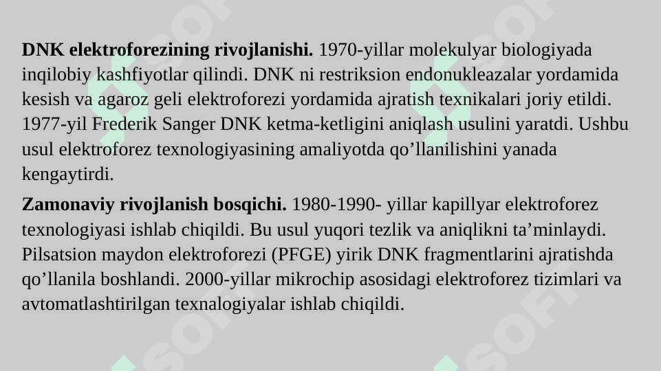 Gel elektroforez usuli 4