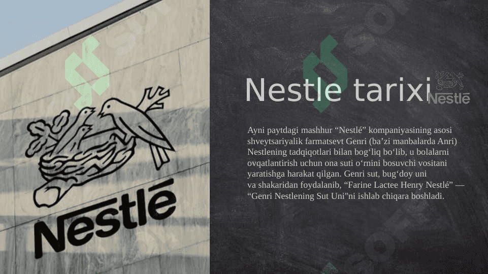 Nestle tarixi 2