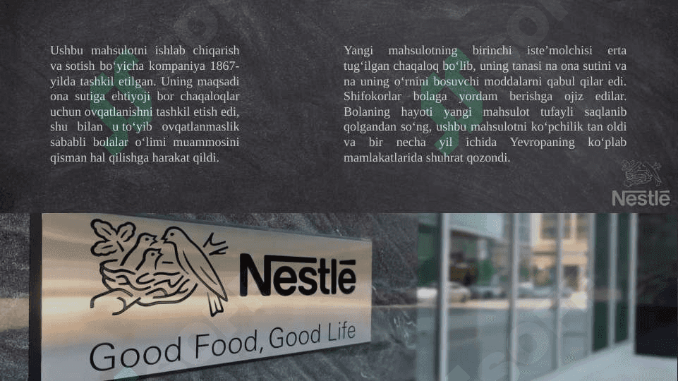Nestle tarixi 3