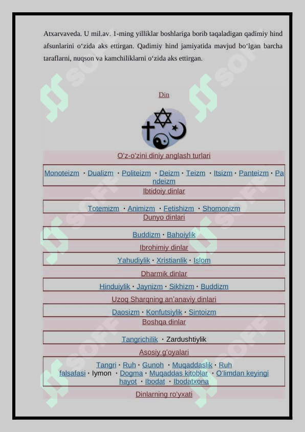 Milliy dinlar 5