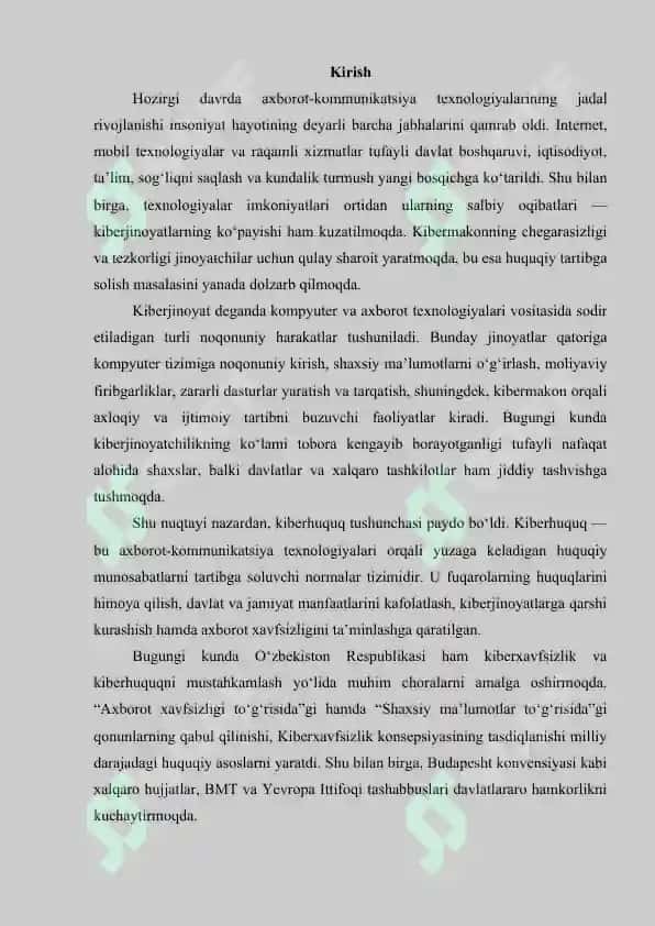 Kiberjinoyat va kiberhuquq 3