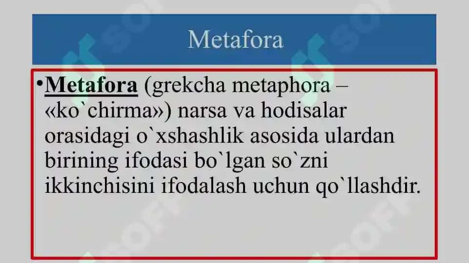 Ma ‘no ko‘chish turlari. 3