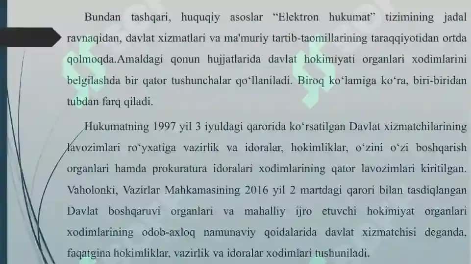 Mustaqillik yillarida davlat boshqaruvi tizimida amalga oshirilgan islohotlar. 4