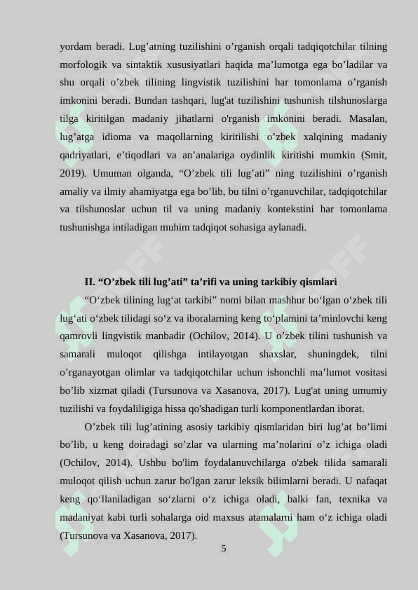 O‘zbek tilining lug‘at tarkibi fraziologiya haqida ma‘lumot 5