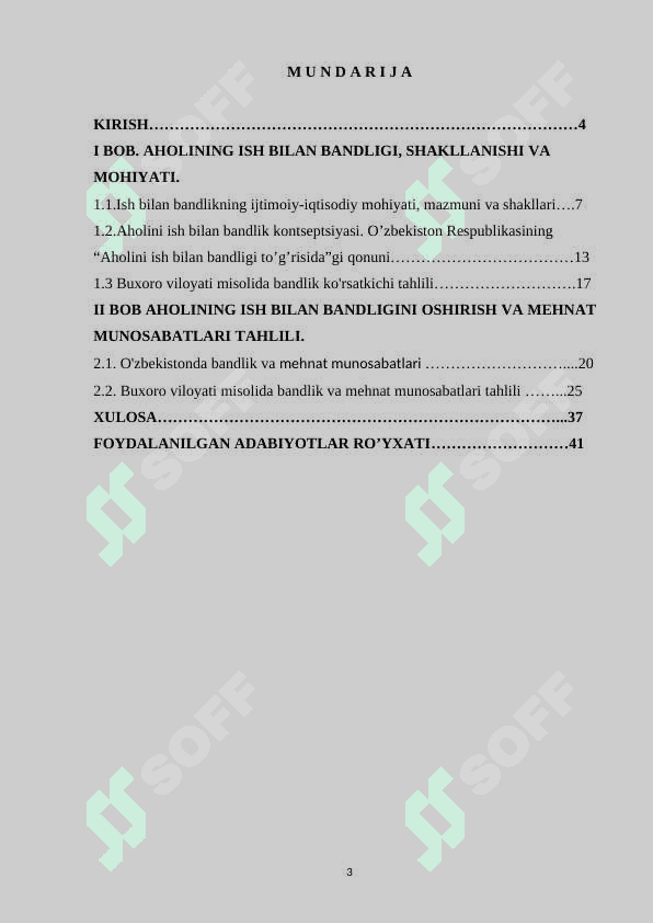 AHOLI BANDLIGI MUAMMOSINING IQTISODIY MOHIYATI 3