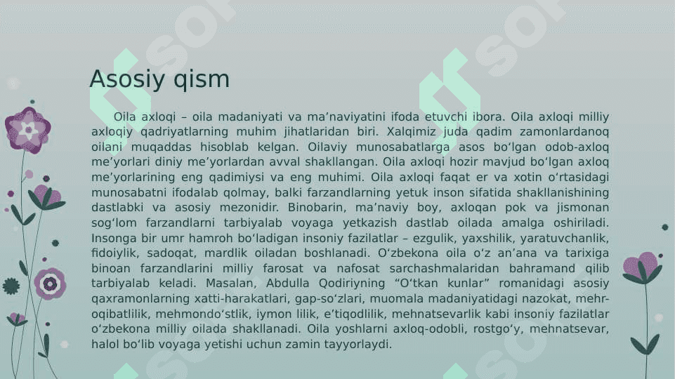 Oila tarbiyasi asoslari 4