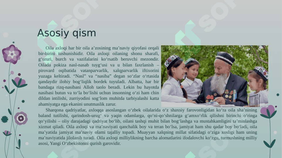 Oila tarbiyasi asoslari 8