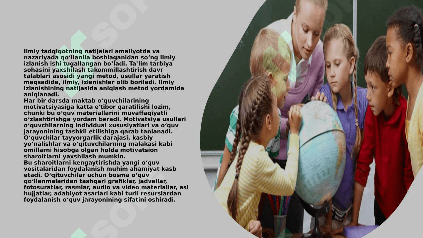 Umumta'lim maktablarida tarbiya fanini o'qitishda ilmiy tadqiqot usullaridan foydalanish 4
