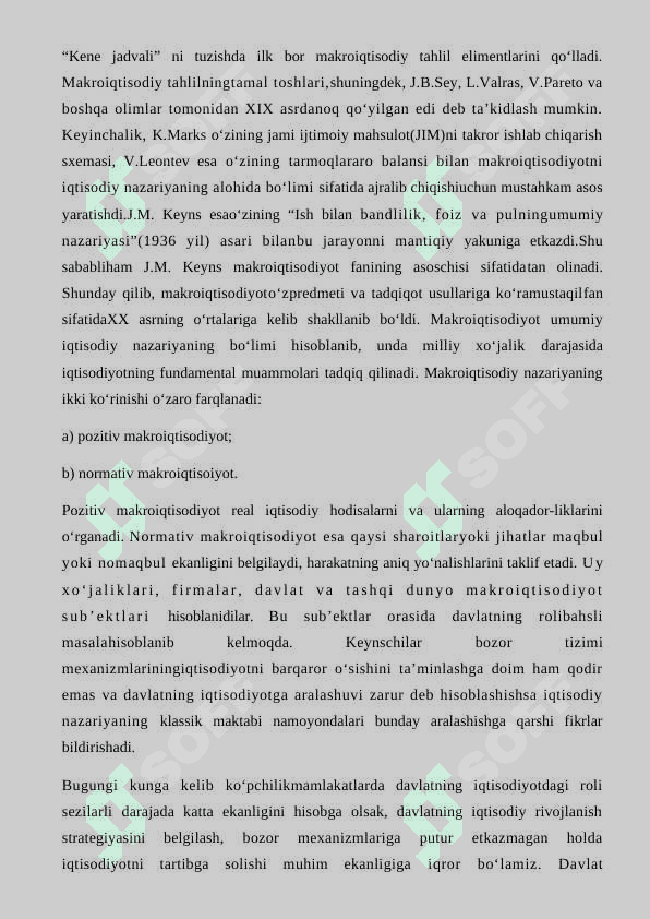 Makroiqtisodiyot,maqsadlari va vazifalari 7