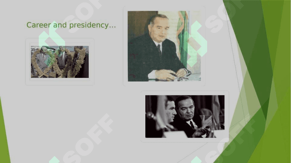 The first President of Uzbekistan 4