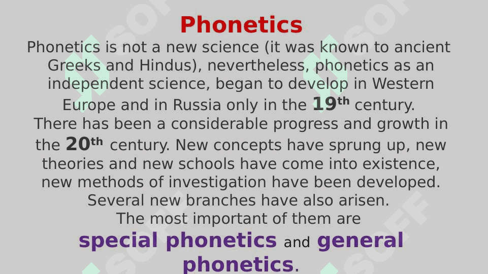 phonetic system of a language 3