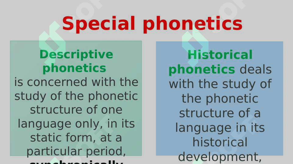phonetic system of a language 4