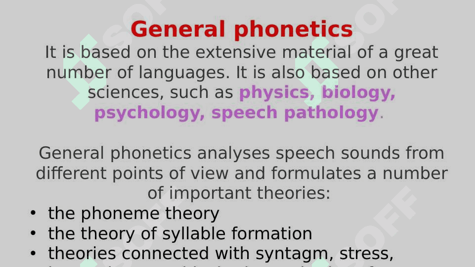 phonetic system of a language 5