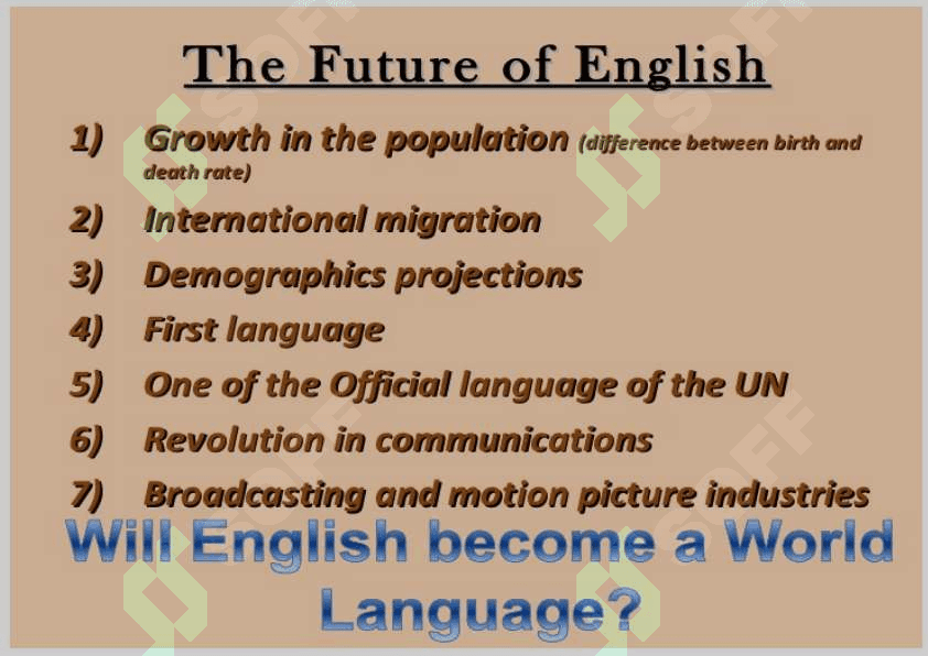 The future of English 3