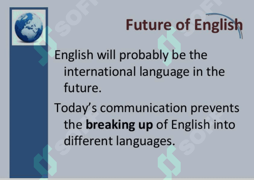 The future of English 5