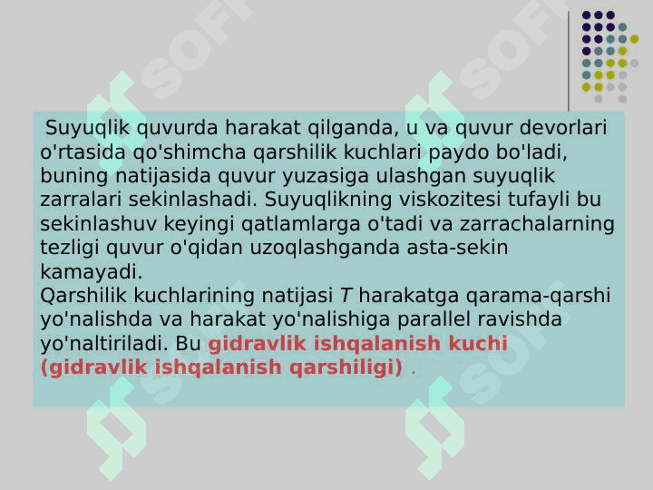 Gidravlik ishqalanishni topish 2