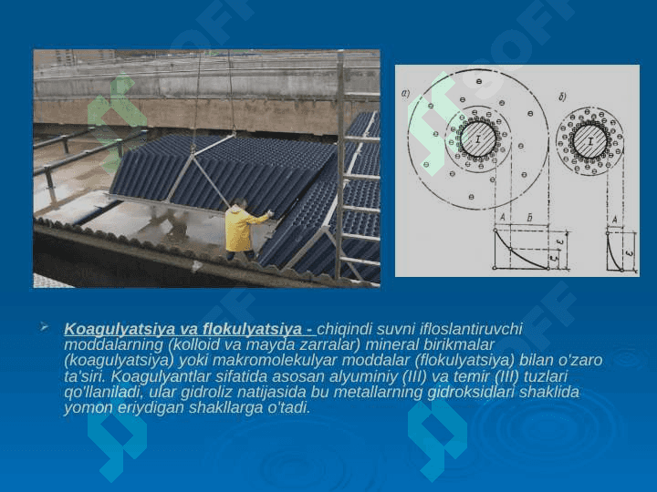 Uskunaga etkazib beriladigan suvni tozalashning zamonaviy usullari 7