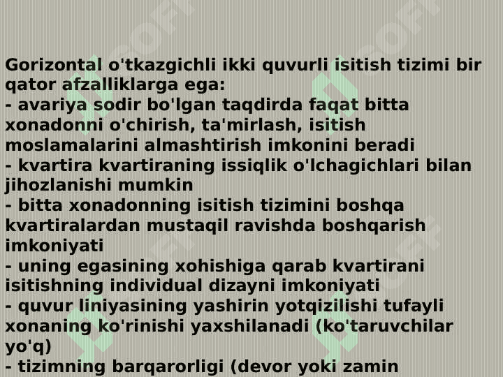 Yuqori qavatli binolar issiq suv bilan taminlash 4